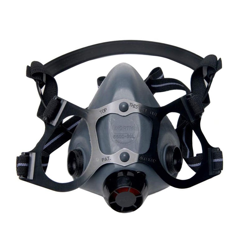 North 5500 Series Niosh-Approved Half Mask Respirator, Large (550030L) - Image 1